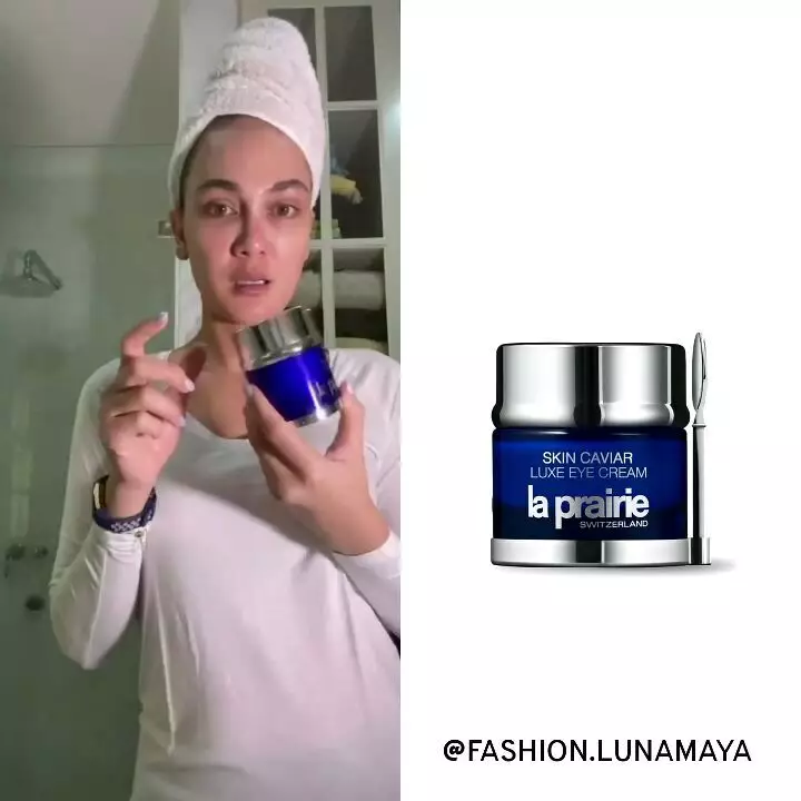 taksiran skincare luna maya © instagram