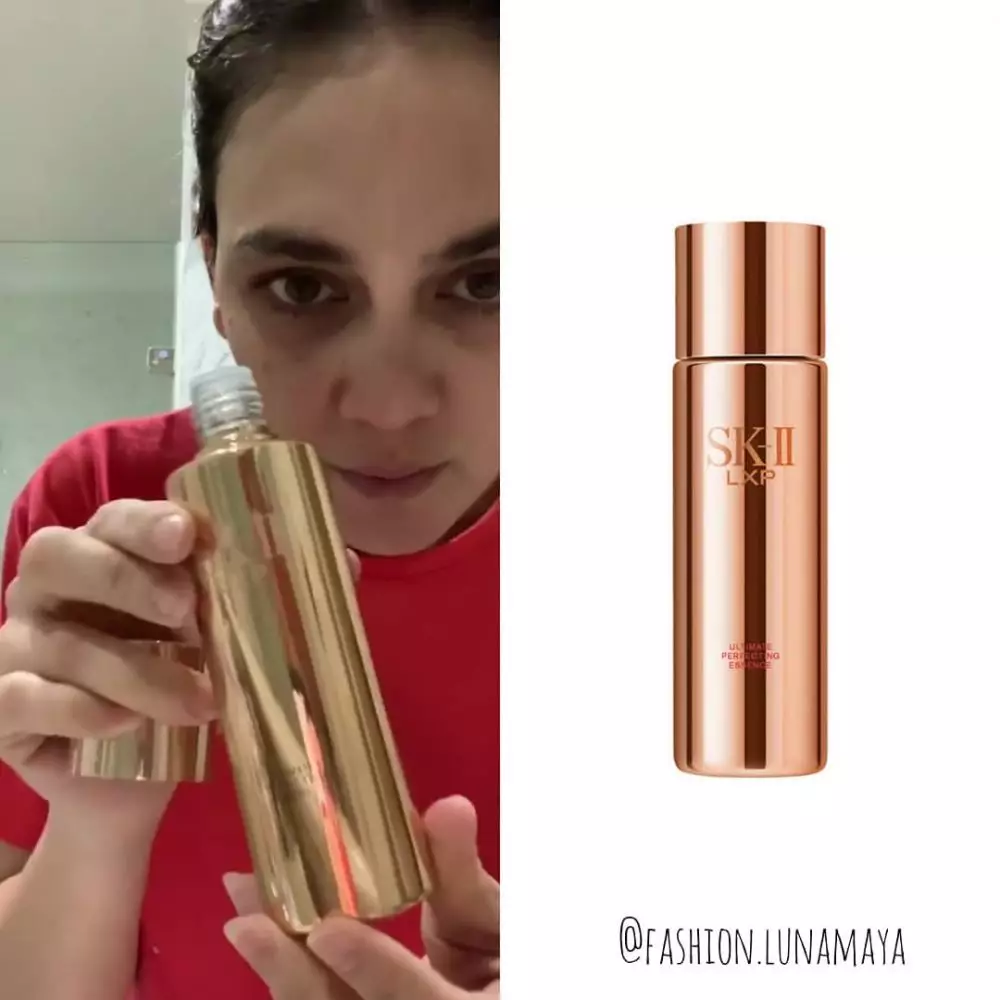 taksiran skincare luna maya © instagram