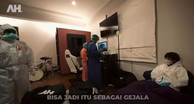 Potret Atta Halilintar jalani isolasi © YouTube/Atta Halilintar