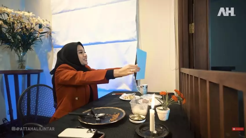Momen dinner romantis Atta dan Aurel Youtube/Atta Halilintar