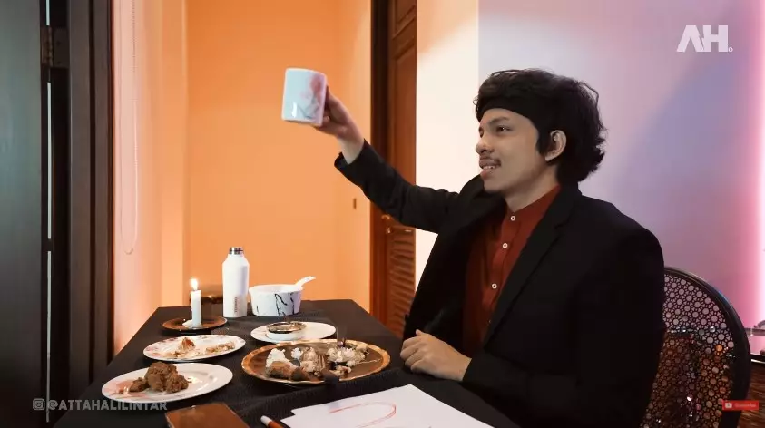 Momen dinner romantis Atta dan Aurel Youtube/Atta Halilintar