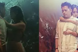 7 Adegan mesra klip Mencari Cinta, BCL peluk & usap wajah Ariel NOAH