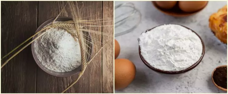 Sering tertukar, ini beda tepung terigu, tapioka, maizena, dan sagu