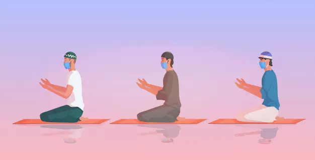 Keutamaan shaf pertama © 2021 brilio.net