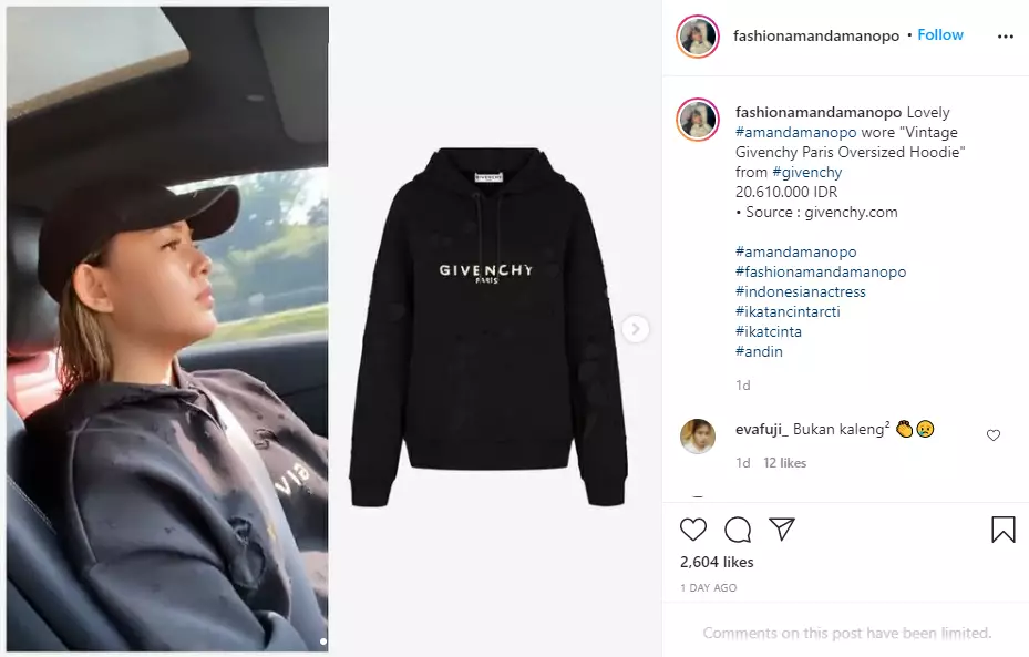 harga jaket sobek-sobek Amanda Manopo bikin melongo Instagram harga jaket sobek-sobek Amanda Manopo bikin melongo Instagram