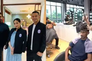 10 Momen Ivan Gunawan make over pemain Rans FC milik Raffi Ahmad