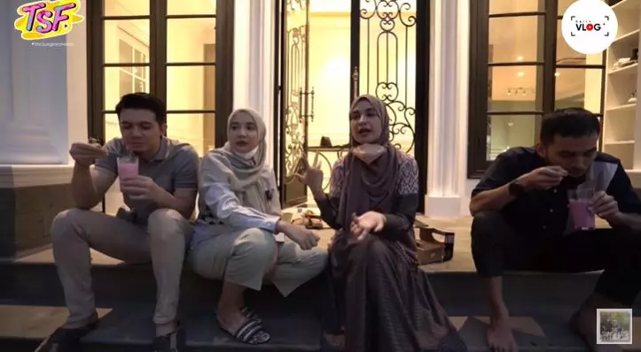 Shireen borong pedagang © YouTube