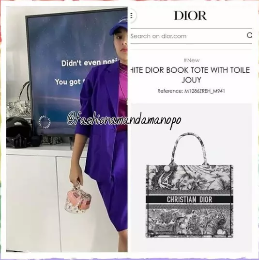 Taksiran harga tas Amanda Manopo Instagram/@fashionamandamanopo