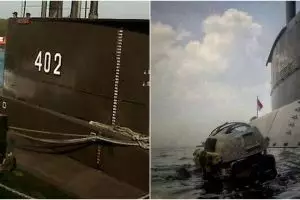 Evakuasi terus berlanjut, torpedo KRI Nanggala-402 ditemukan