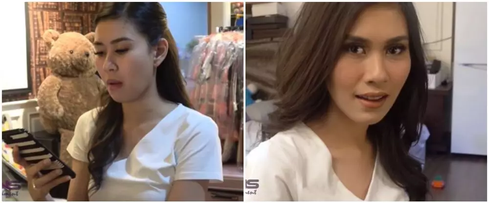 Nagita rias wajah seleb © YouTube