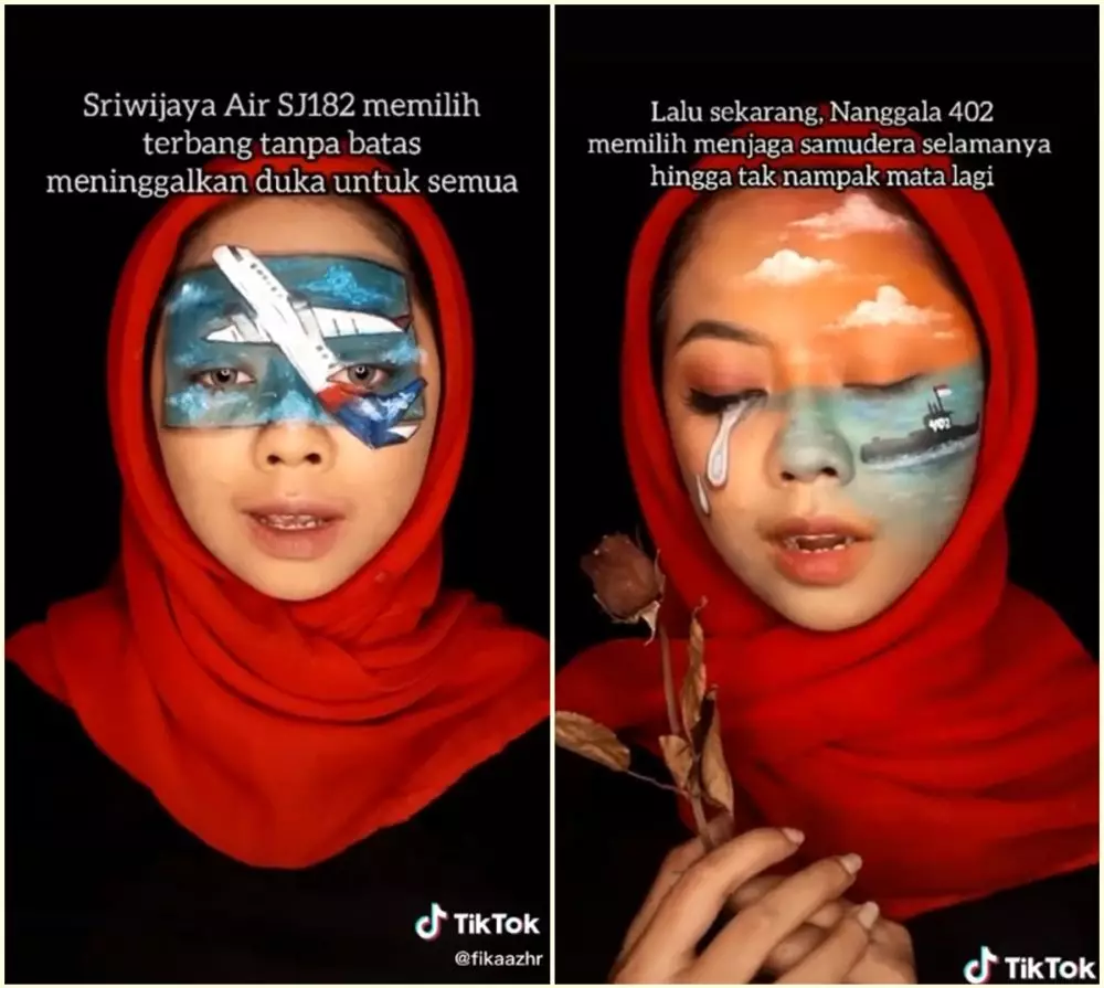 melukis wajah viral © 2021 TikTok melukis wajah viral © 2021 TikTok