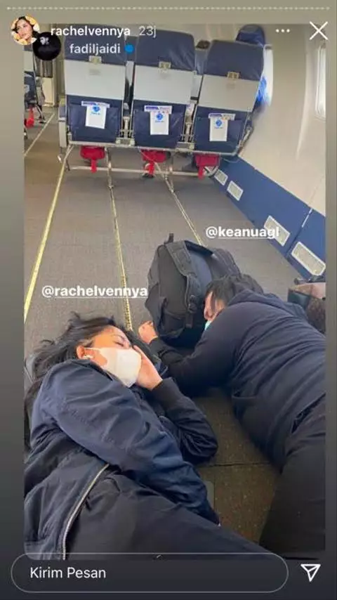 persahabatan keanu dan rachel vennya © instagram persahabatan keanu dan rachel vennya © instagram