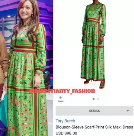 Taksiran harga 8 dress Maia Estianty © Instagram/@maiaestianty_fashion