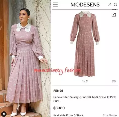 Taksiran harga 8 dress Maia Estianty © Instagram/@maiaestianty_fashion