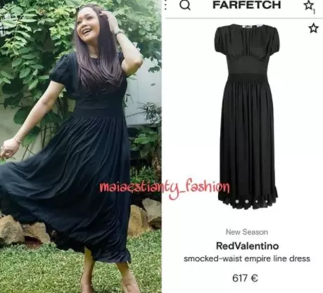 Taksiran harga 8 dress Maia Estianty © Instagram/@maiaestianty_fashion