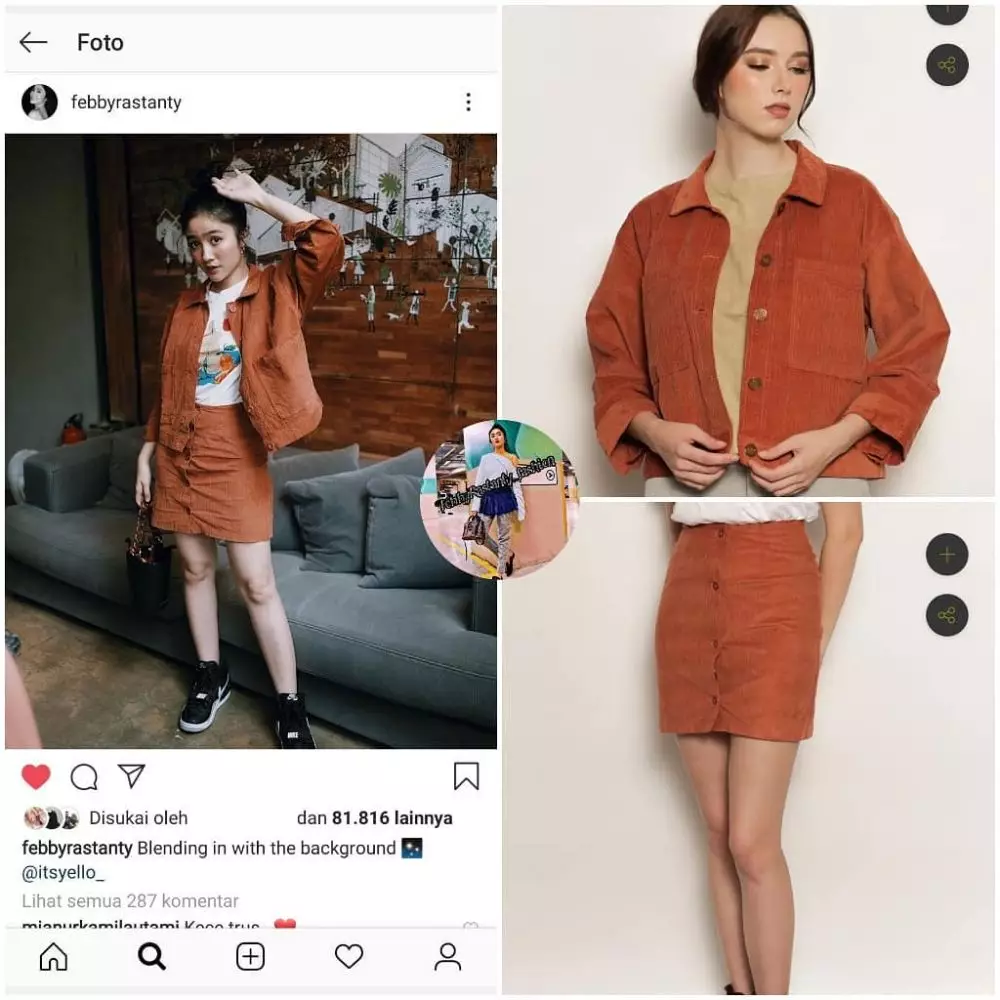 Taksiran harga fashion item Febby Rastanty © 2021 brilio.net Taksiran harga fashion item Febby Rastanty © 2021 brilio.net