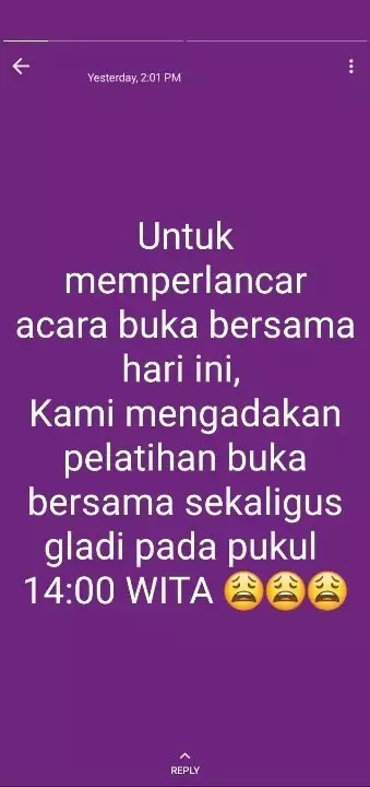 Status kejadian lucu pas puasa © berbagai sumber