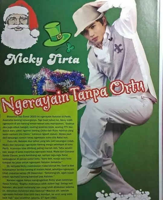 transformasi Nicky Tirta sejak awal karier © 2021 brilio.net