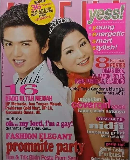 transformasi Nicky Tirta sejak awal karier © 2021 brilio.net