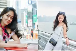 Jarang diumbar, ini 6 momen kebersamaan Gracia Indri & pacar bulenya