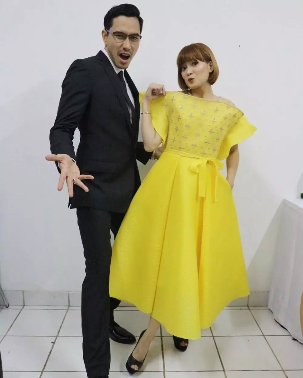 potret Chika Jessica saat kenakan dress © 2021 brilio.net