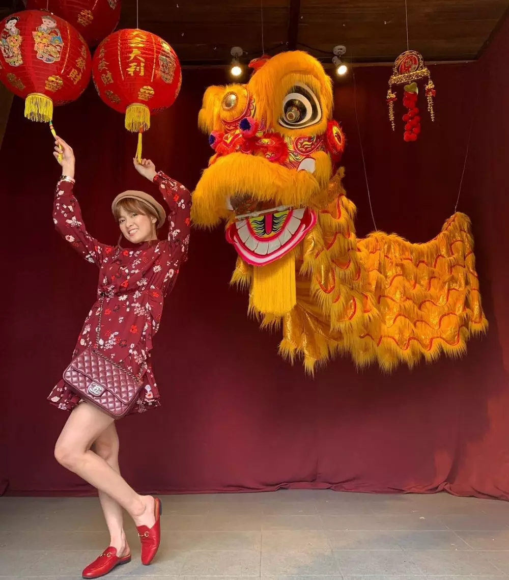 potret Chika Jessica saat kenakan dress © 2021 brilio.net