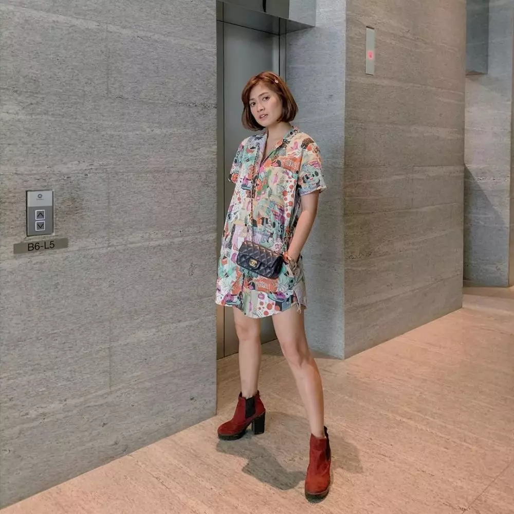 potret Chika Jessica saat kenakan dress © 2021 brilio.net