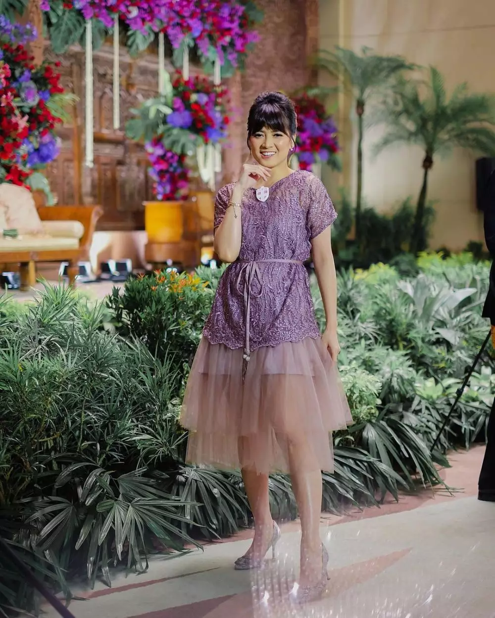 potret Chika Jessica saat kenakan dress © 2021 brilio.net