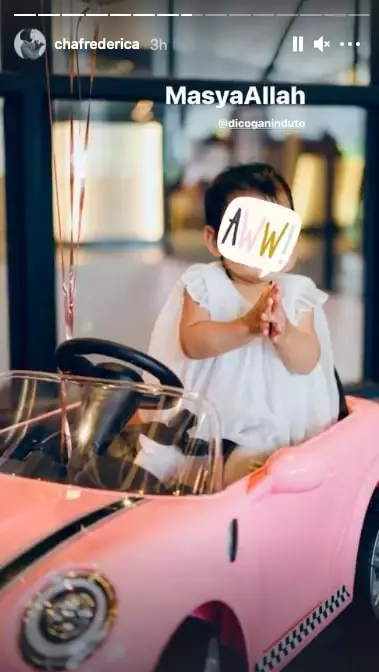 ultah anak Chacha Frederica © Instagram ultah anak Chacha Frederica © Instagram