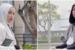 8 Gaya Chacha Frederica saat olahraga, hoodienya curi perhatian