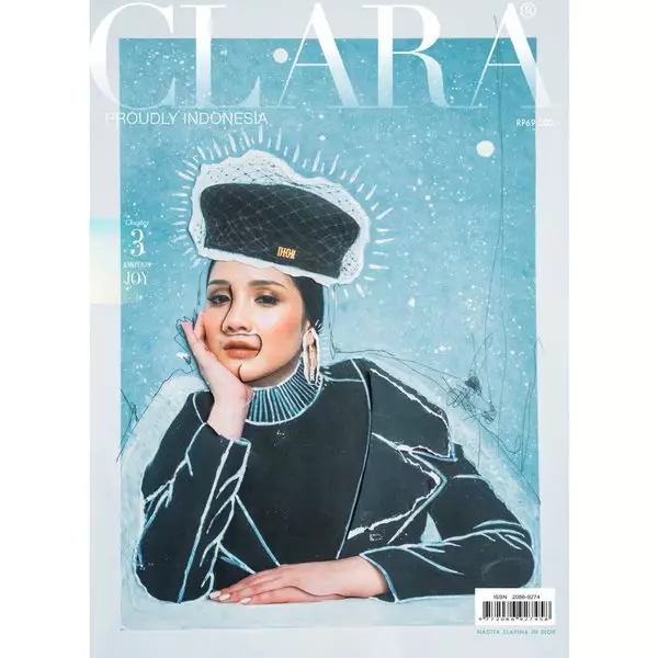 Nagita Slavina jadi cover majalah © 2021 brilio.net