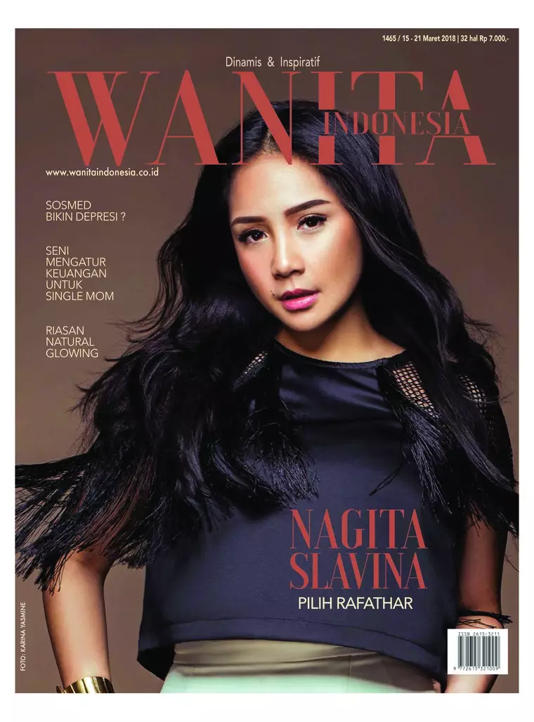 Nagita Slavina jadi cover majalah © 2021 brilio.net