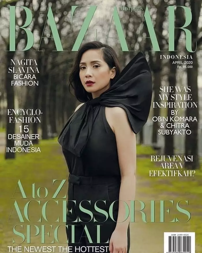 Nagita Slavina jadi cover majalah © 2021 brilio.net