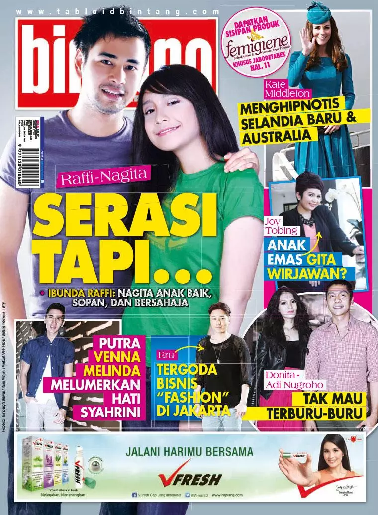 Nagita Slavina jadi cover majalah © 2021 brilio.net
