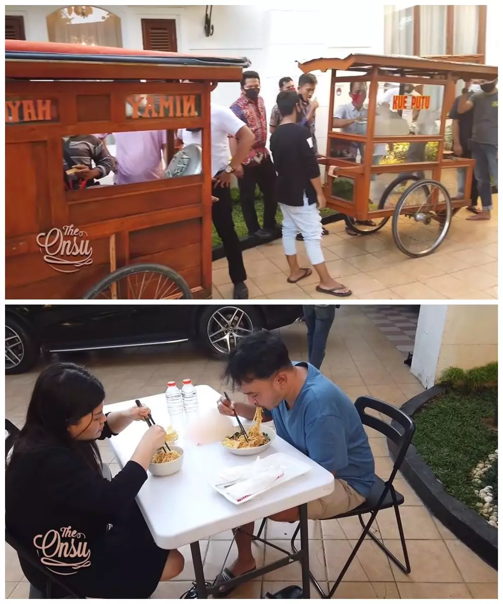 seleb panggil pedagang ke rumah © 2021 brilio.net