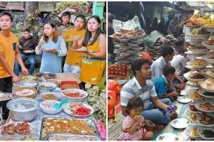 10 Momen nggak biasa makan bareng-bareng ini lucunya bikin geregetan