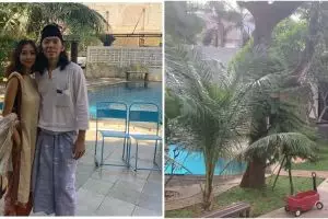 10 Penampakan halaman belakang rumah Bimbim Slank, banyak barang antik