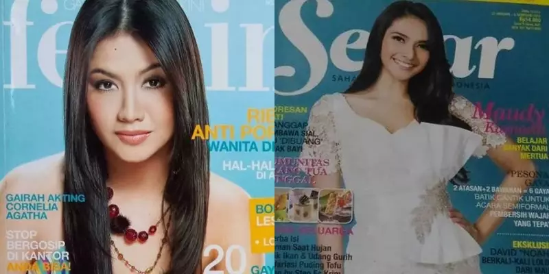 Cornelia vs Maudy cover girl © Instagram