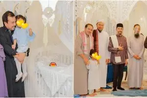 Dikenalkan ke publik, ini 10 momen aqiqah anak kedua Siti Nurhaliza