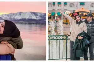 9 Potret Zaskia Sungkar kenang liburan ke luar negeri bareng Irwansyah