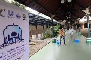 Gerakan ini targetkan 30 ribu masjid tetap higienis untuk beribadah
