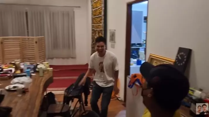 perayaan ultah Baim Wong © YouTube