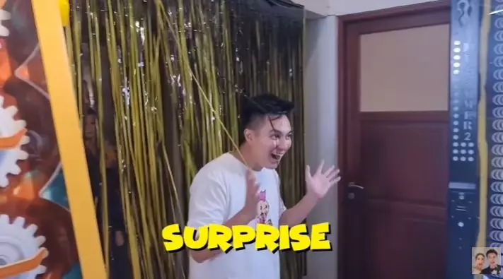 perayaan ultah Baim Wong © YouTube