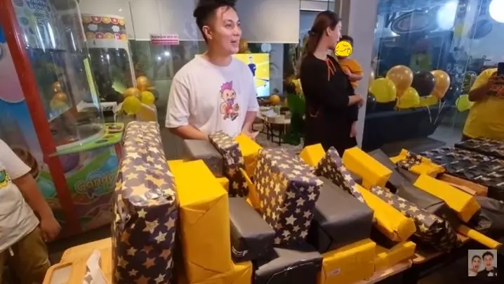 perayaan ultah Baim Wong © YouTube