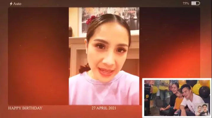 perayaan ultah Baim Wong © YouTube