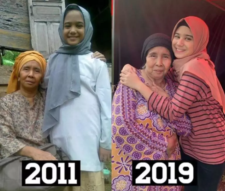 Tissa Biani reka ulang foto lawas © 2021 brilio.net Instagram