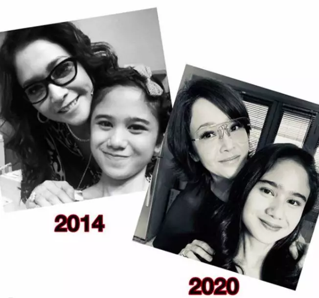 Tissa Biani reka ulang foto lawas © 2021 brilio.net Instagram