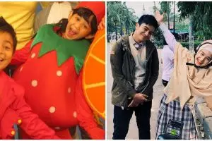 5 Potret Tissa Biani reka ulang foto lawas, imutnya konsisten