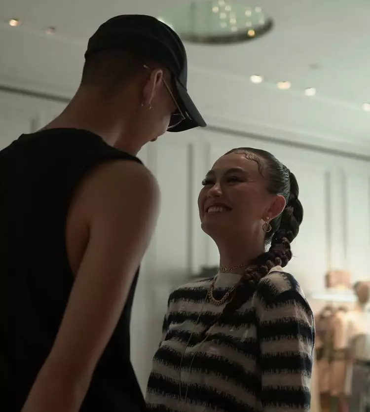 potret manis agnez mo dan adam rosyadi © instagram potret manis agnez mo dan adam rosyadi © instagram