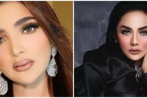 Beda penampilan 7 seleb pakai vs tanpa softlens, manglingi